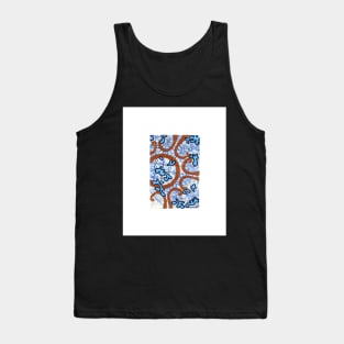 Black Blue Brown II Tank Top